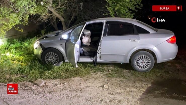 Bursa’da 15 kilometre kaçtı, kaza yapınca yakalandı