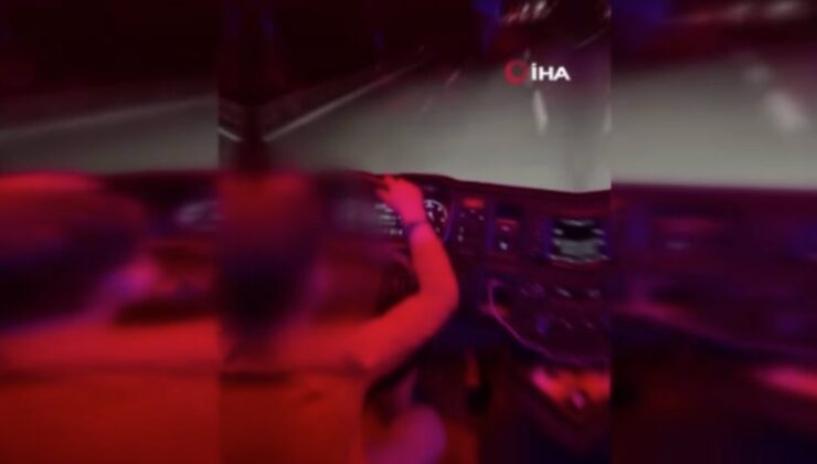 Bursa’da 7 yaşındaki çocuğa tır kullandırttı