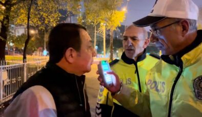 Bursa’da alkollü yakalanan sürücü: Rüyamda görmüştüm