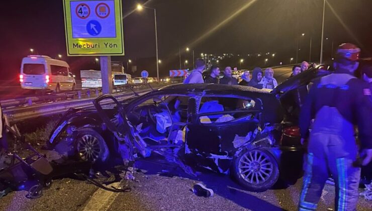 Bursa’da feci trafik kazası: 1 ölü