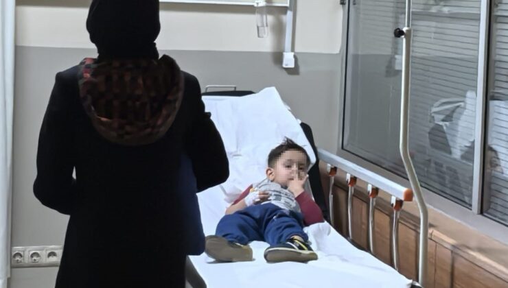 Bursa’da küçük çocuğun yemek borusuna takılan para çıkartıldı