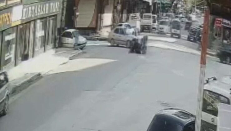 Bursa’da otomobil ile motosikletin çarpıştığı kazada 2 kişi yaralandı