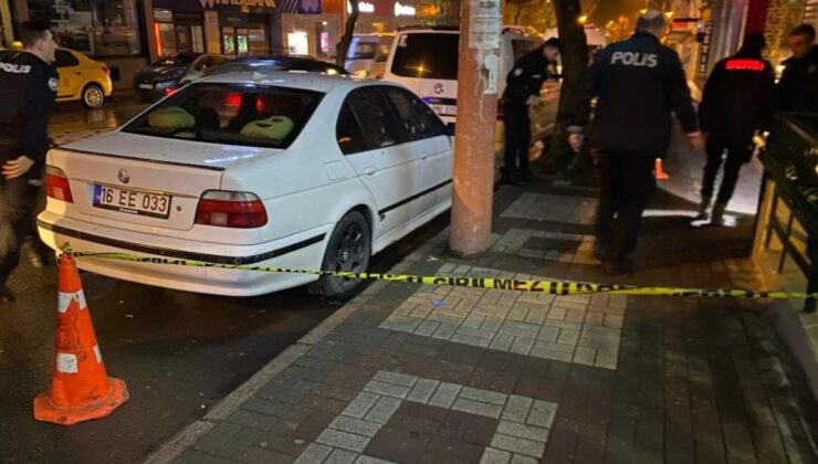 Bursa’da otomobile ateş eden şahıs mezarlıkta yakalandı