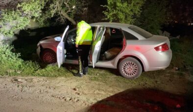 Bursa’da polisten kaçarken kaza yaptı