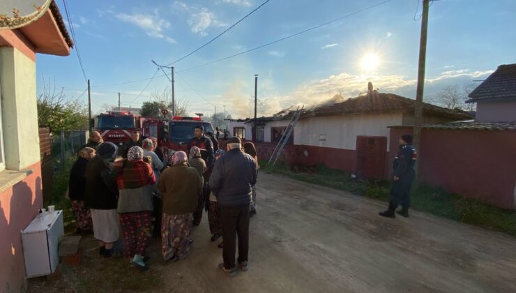 Çanakkale’de evde çıkan yangında acı son