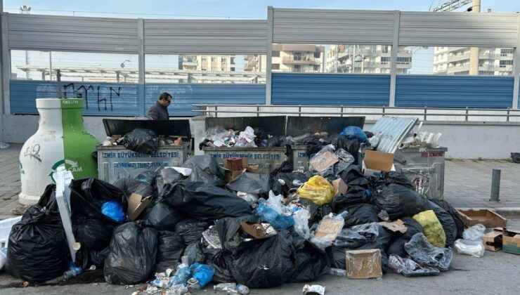 Çiğli’de belediyesi işçilerinin grevi ikinci gününde
