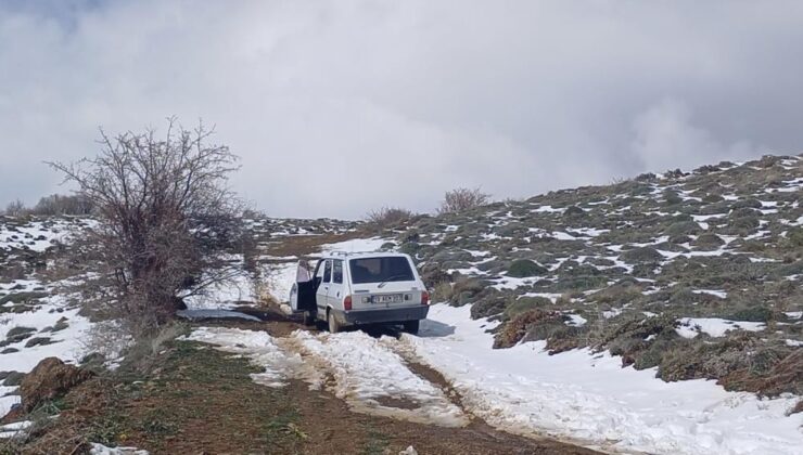 Çorum’da dur ihtarına uymayan ehlyetsiz sürücü, ormanlık alanda yakalandı