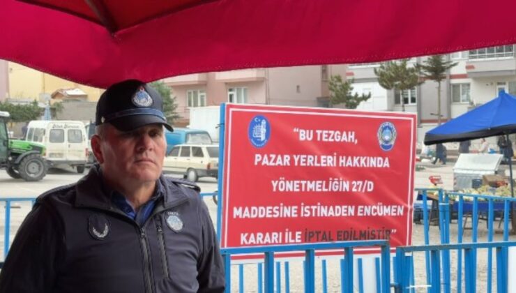 Çorum’da ürünleri çöpe döken 2 pazarcının yer tahsisi iptal edildi