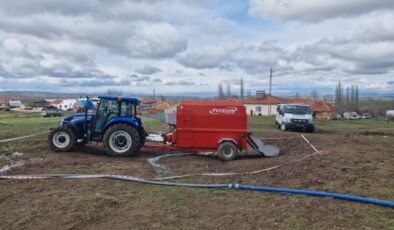 Çorum’da yem karma makinesine düşen kişi öldü