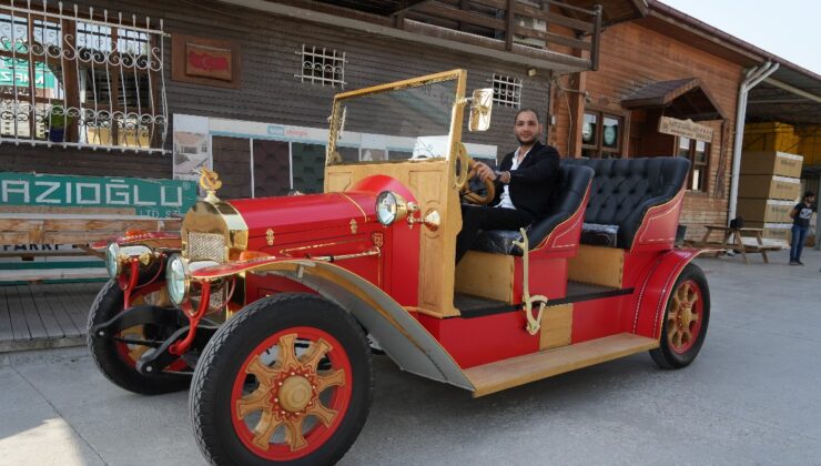 Denizli’de 1925 model otomobilin elektriklisi yapıldı