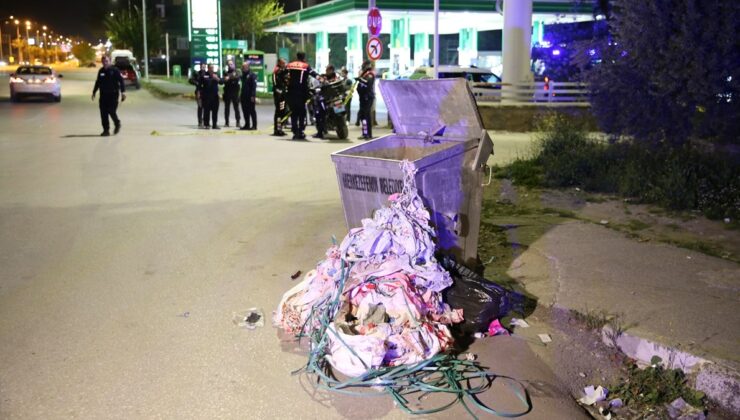 Denizli’de çöp konteynerinde bebek cesedi bulundu