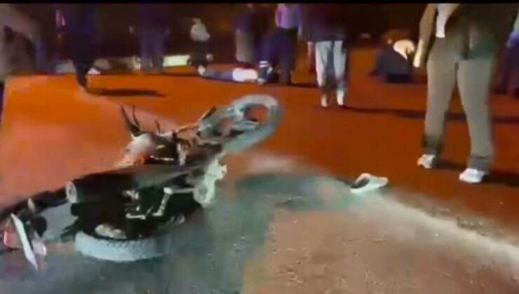 Denizli’de motosikletlerin çarpıştığı kazada 4 kişi yaralandı