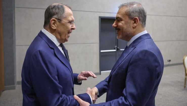 Dışişleri Bakanı Fidan, Rus mevkidaşı Lavrov ile görüştü