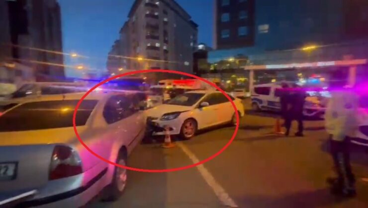 Diyarbakır’da otomobiliyle, evli sevgilisinin aracına çarptı