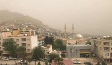 Doğu ve Güneydoğu Anadolu’da toz taşınımı etkili oluyor