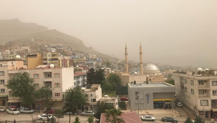 Doğu ve Güneydoğu Anadolu’da toz taşınımı etkili oluyor