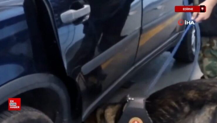 Edirne İpsala Sınır Kapısı’nda 17 kilogram esrar yakalandı