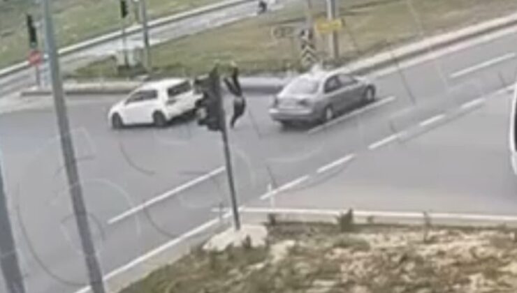 Edirne’de Yunan sürücünün çarptığı motosikletli yaralandı
