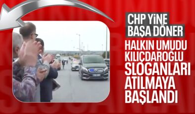 Ekrem İmamoğlu’nu ziyarete gelen Kemal Kılıçdaroğlu’na sevgi gösterisi