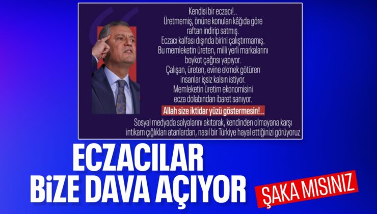 Ensonhaber’in Özgür Özel eleştirisi, eczacıları rahatsız etti