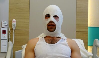 Erzurum’da nişanlısına hediye paketi hazırlarken sprey boya kutusu patladı