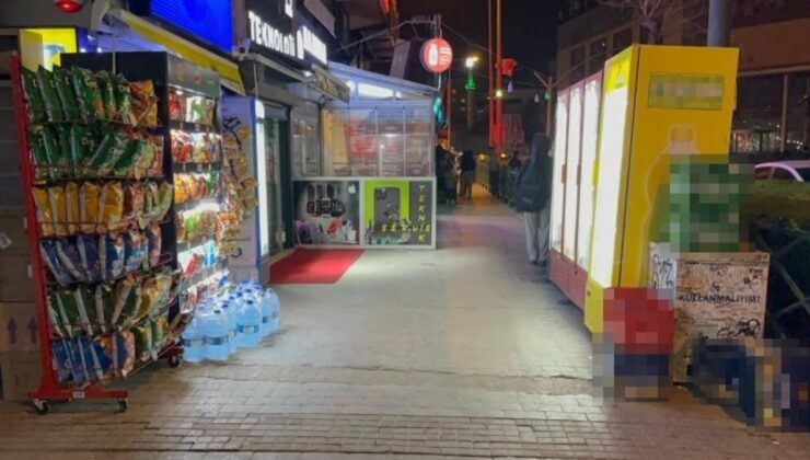 Eskişehir’de 2 grup arasında çıkan bıçaklı kavga kamerada