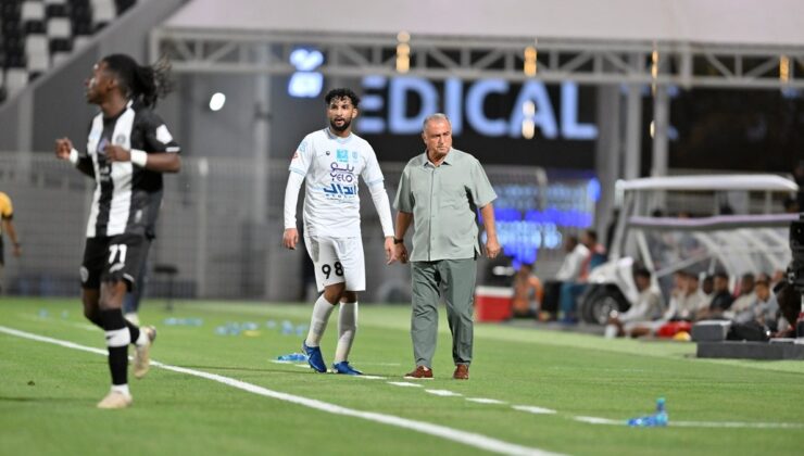 Fatih Terim’in takımı Al Shabab, Al Akhdoud ile berabere kaldı