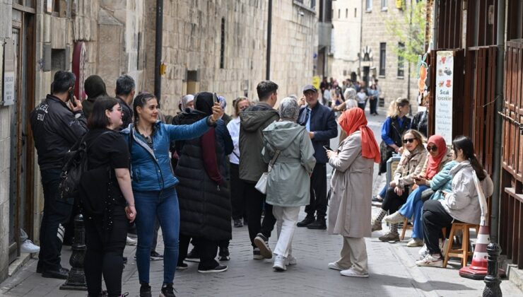 Gaziantep’te bayram tatili yoğunluğu
