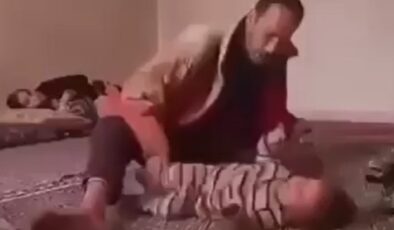 Gaziantep’te çocuğunu acımasızca döven cani babanın sonu hapis oldu