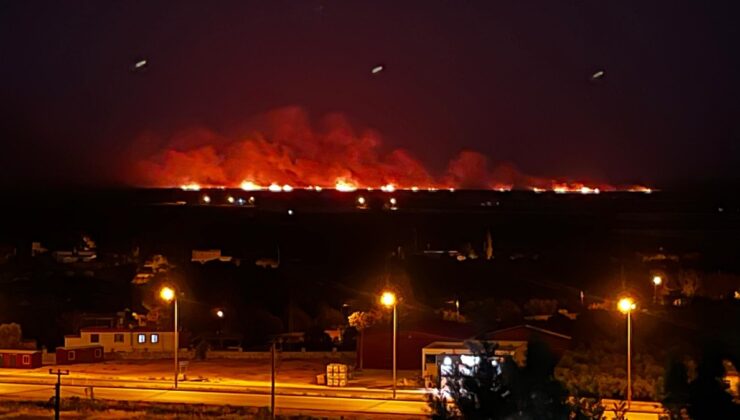 Göksu Deltası’ndaki sazlık yangını söndürüldü