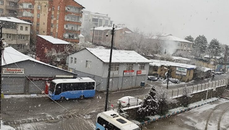 Hakkari’de kar yağışı etkisini sürdürüyor