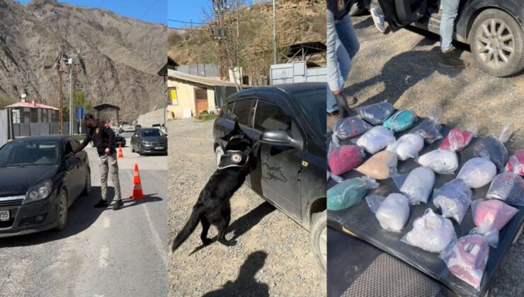 Hakkari’de yakıt deposunda 21 kilo uyuşturucu bulundu