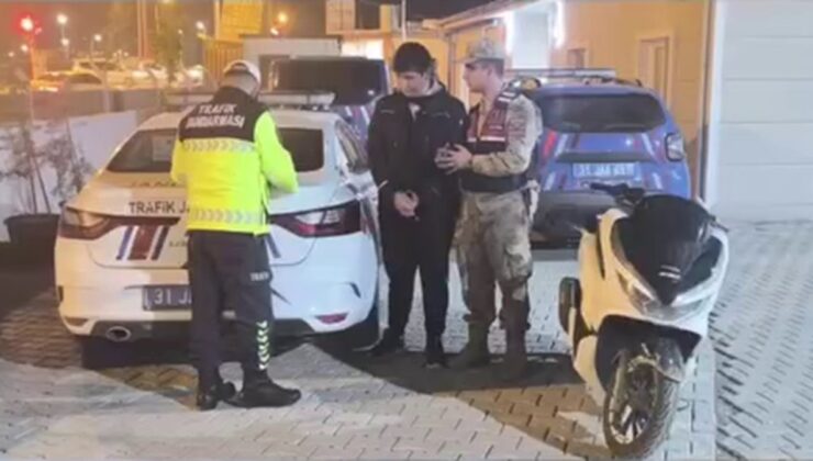 Hatay’da jandarmadan kaçtığı anları kaydedip TikTok’ta paylaştı