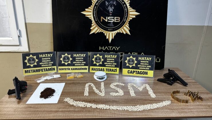 Hatay’da uyuşturucu operasyonu: 10 gözaltı