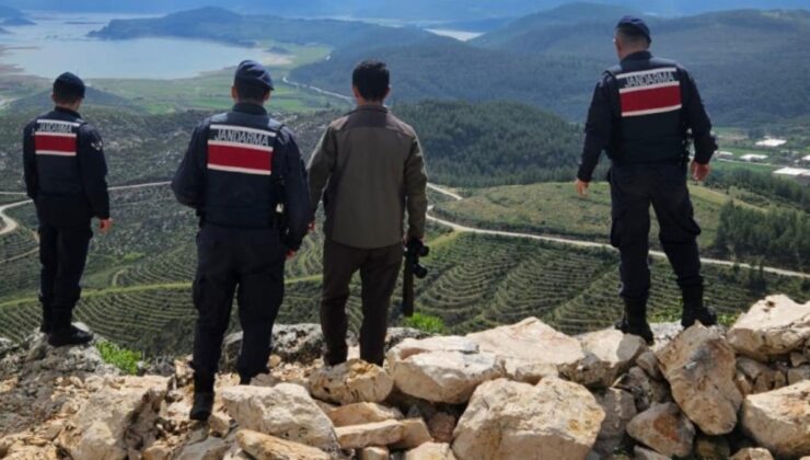 Isparta’da yaban keçisi avına 671 bin 355 lira ceza