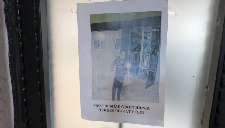 İstanbul’da azılı hırsız aynı mescidi beşinci kez  girdi