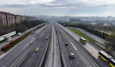 İstanbul’da bayramda yollar bomboş: Yoğunluk yüzde 6