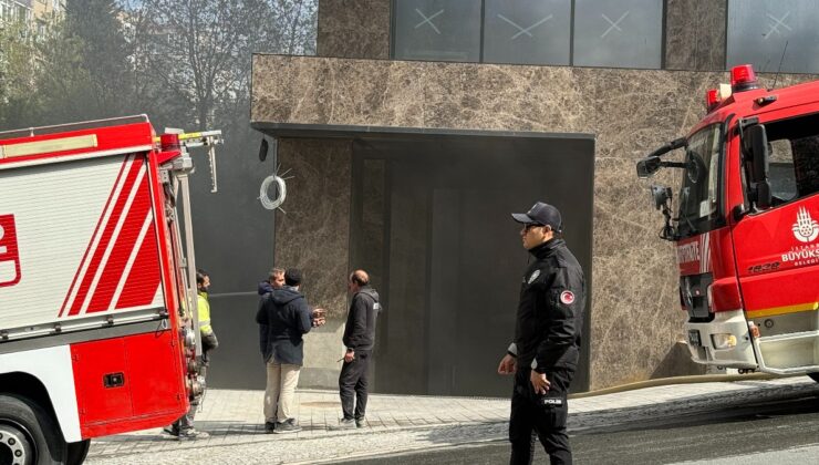 İstanbul’da işçilerin kaldığı otel inşaatında yangın paniği