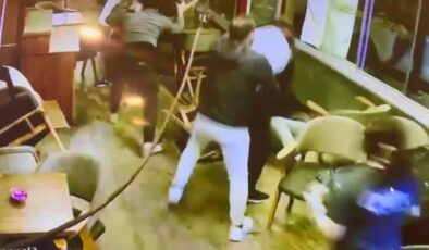 İstanbul’da küfür nedeniyle uyarılan magandalar işletmeyi savaş alanına çevirdi