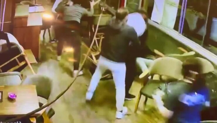 İstanbul’da küfür nedeniyle uyarılan magandalar işletmeyi savaş alanına çevirdi