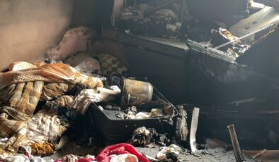İstanbul’da madde bağımlısı genç evini ateşe verdi