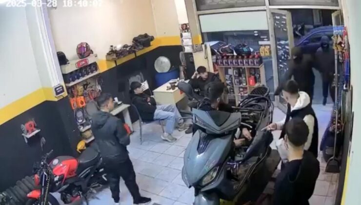İstanbul’da motosiklet tamirhanesini basıp kurşun yağdırdı