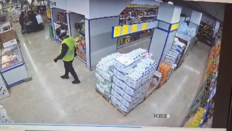 İstanbul’da polis tarafından yakalanan hırsızın şaşkınlığı