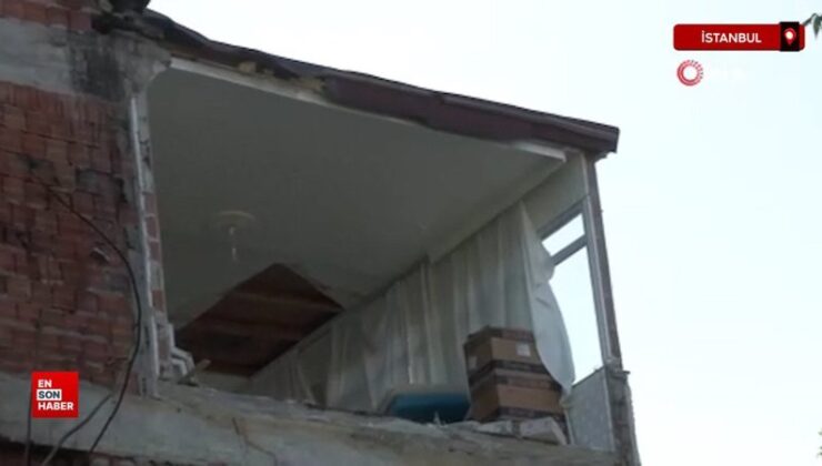 İstanbul’da yıkılan binanın bitişiğindeki dairenin duvarının olmadığı ortaya çıktı