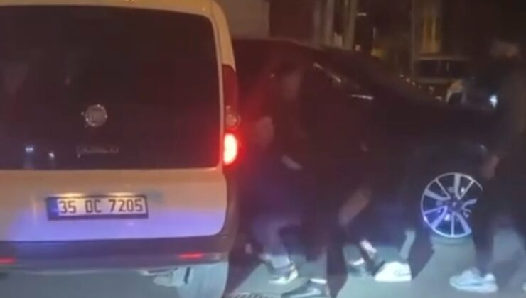 İstanbul’da yol tartışmasında yumruklar havada uçuştu