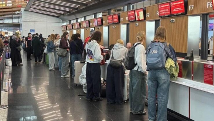 İstanbul’daki havalimanları 19 milyon yolcu ağırladı