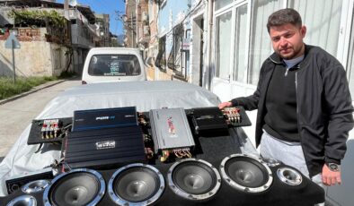 İzmir’de  200 bin TL’lik ses sistemi çalan hırsız aynı gün yakalandı