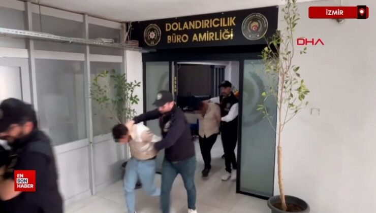 İzmir’de telefonla aradıkları kadını 750 bin TL dolandıran 5 şüpheli yakalandı