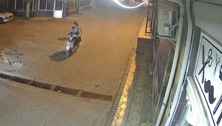 Kahramanmaraş’ta alışverişe girdi motosikletinden oldu