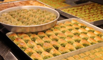 Kahramanmaraş’ta bayram öncesi tatlıda rağbet arttı
